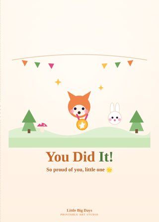 You Did It! Card